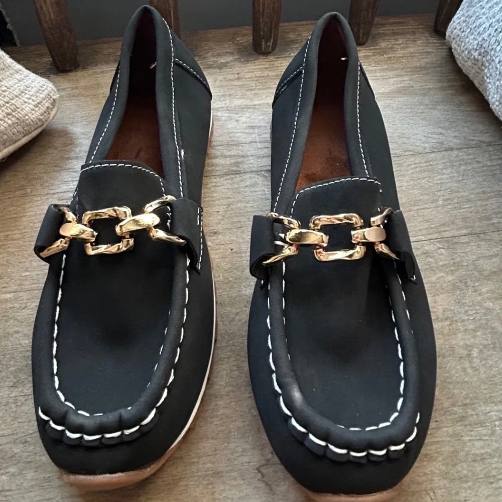 The Unbranded Brand black moccasin